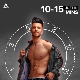 Man-Up Hair Removal Cream Spray | Painless Hair Remover Spray for Chest, Back, Armpits, Legs, Arms & Intimate Areas | Pleasant Smell | For Men - 200ml