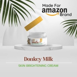 Innila Donkey Milk Skin Brightening & Anti - Aging Day Cream With Kojic Acid & Niacinamide - 50GM (With SPF 25 PA+++) - For Face, Neck & Underarms (Men & Women)