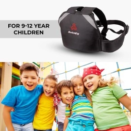 Autofy SAFEO Baby Kids Two Wheeler Safety Belt Safety for Children for Scooty Scooter Bike Motorcycle Seat Belt Harness [SAFEO-57; for Kids Age: 1-4 Years]