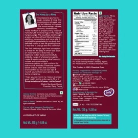 Early Foods - Pack of 2 Pregnancy Cookies, Millet Biscuits | Jaggery Biscuits (Ragi Biscuits with Sesame & Bajra Barnyard Cookies)