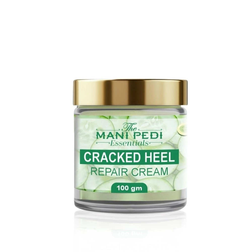 The Mani Pedi Essentials - Cucumber Heel Therapy Intensive Treatment Cracked Heel Repair Specialist Cream. Smooth Feet and Freedom from Dry Cracked Heels