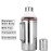VISAXMI Oil Dispenser with Handle 1 Liter Set of 2 | Oil Container for Kitchen | Oil Can | Oil Bottle | Oil Pourer for Kitchen 1000 ML (Silver, Pack of 2)