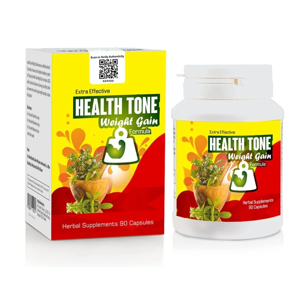 Health Tone Extra Effective Natural Weight Gain Capsules For Men & Women
