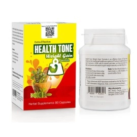 Health Tone Extra Effective Natural Weight Gain Capsules For Men & Women