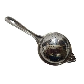 Dynore Stainless Steel Green Tea Filter/Coffee mesh/Loose Leaves Green Tea Filter/Unique Poha Strainer/Mesh Strainer for Kitchen, 23.5 centimeters