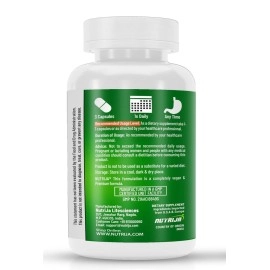 NutriJa Calcium Magnesium Zinc with Vitamin D3, Boron, K2 & B12 | Complete Bone Health & Joint Support Supplement for Men & Women (60 Capsules)