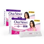 Ova News Ovulation Detection Kit for women planning pregnancy - 5 strips by Mankind x Pack of 2