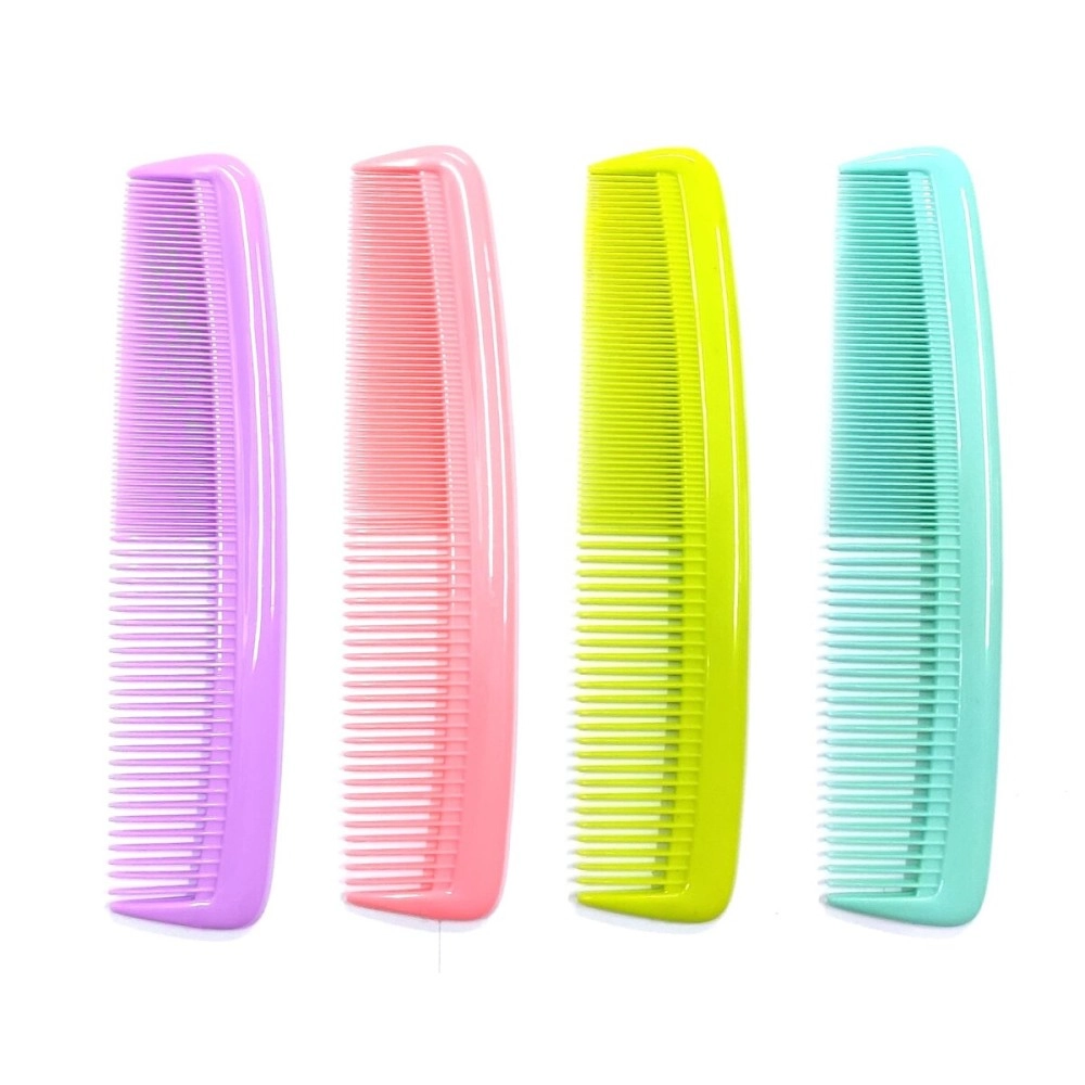 Maple Detangling Extra Large Size Premium Dressing Hair Comb for Men,Women Combo (Multicolour) , Pack of 4