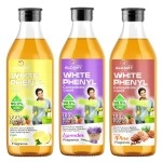 ARSHI A ALCAMY LIFE AAAL White Phenyl Concentrate Liquid (LEMON+LAVENDER+ORIGINAL PINE COMBO PACK) (200ML X 3 UNITS) (MAKES 15 TO 17 LITRE OF THICK WHITE PHENYL)
