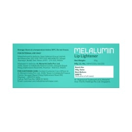 Melalumin Spf 15 - Tube of 10g Lip Lightener Cream