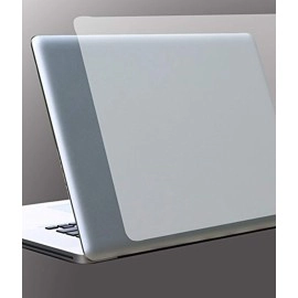 Saco Vinyl Laptop Skins for 15.6 Inch Compatible for HP Pavilion 15-cs Series, HP 15s 15s-du, 15s-ey, 15s-gr Series Sticker for 15.6 Inch Laptop(Top Guard) - Transparent