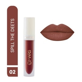 MARS Matte Liquid Lip Color | Long Lasting | Non-Transfer & Waterproof Lipstick for Women (4.5 ml) (02-Spill The Deets)
