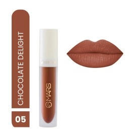 MARS Matte Liquid Lip Color | Long Lasting | Non-Transfer & Waterproof Lipstick for Women (4.5 ml) (05-Chocolate Delight)