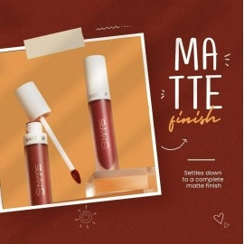 MARS Matte Liquid Lip Color | Long Lasting | Non-Transfer & Waterproof Lipstick for Women (4.5 ml) (22-Risk It All)