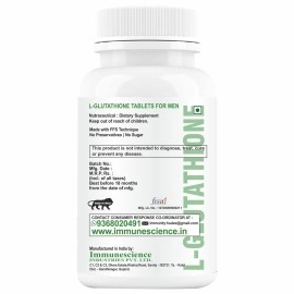 HXN Glutathione Tablets 1000mg With L-Glutathione, Vitamin C, E, Hyaluronic, Biotin, Collagen Builder Supplement To Support Healthy, Youthful Glow & Skin Whitening For Men-60 (No Capsule Pack 1)
