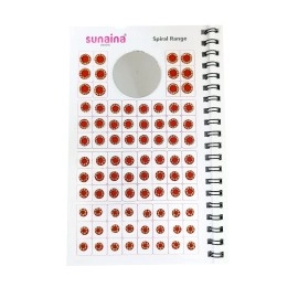 Sunaina Forehead Sticker kumkum Gold stone Multicolour Bindi Booklet For Women & Girls (stone Bindi Book - 276 bindis)