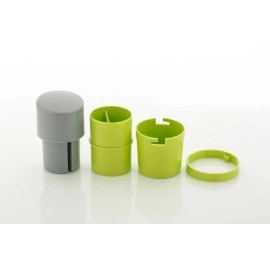 Solitude Dry Fruit Cutter, Slicer, Grinder, Chocolate Cutter and Butter Slicer with 3 in 1 Blade for Almonds, Cashews etc (Stainless Steel)