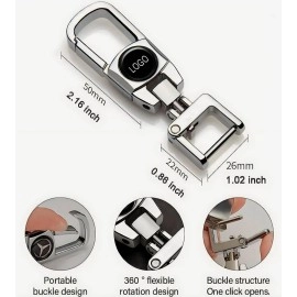 GREENWORLD Black Color Fob Key Heavy Duty Keychain Suitable for MG Hector/Astor/Glostor Car (BLACK)