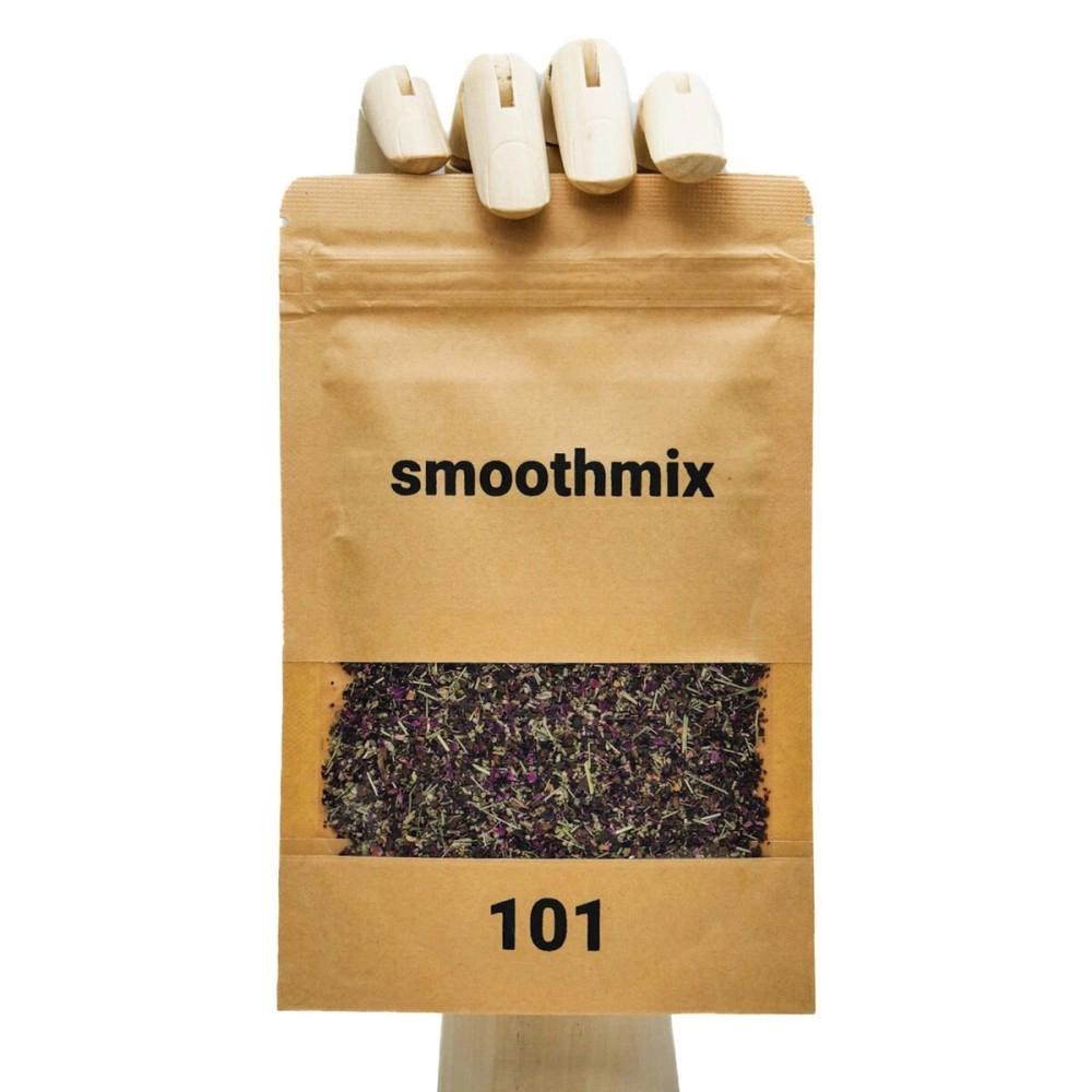 smoothmix 101 Natural Dried flowers and leaves Smoking Cessation (20 Gram) (Pack of 1)