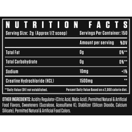 Dexter Jackson Signature Series Black Creatine HCL (Orange blast) (300 gm)
