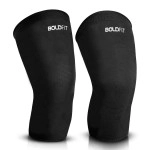 Boldfit Gym Knee Cap - Knee Support & Pain Relief Brace for Men & Women | Compression Sleeve for Joint Stability & Injury Prevention | Ideal for Workouts, Running & Arthritis - Size L