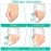 KLIFFOO Toe straightener bunion corrector for women & men 2 pcs splint with toe fracture support and foot support for pain relief toe separator Orthopedic Tight Fitting Band Support