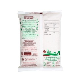 S Siddhagiri\'s SATVYK THE HEALTH re STORE Organic Jowar Rava (500gm) - Unpolished Sorghum Millet Suji | Stoneground Millet Rava Upma | Jowar Millet Upma Rava | High Plant Protein & Fiber