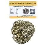 Pyrite Stone Original Cluster Samples - High Energy Natural Iron Pyrite Stone Gold Rock Reiki Crystal Used for Increased Willpower and Manifestation (180-250 Gram Pyrite Stone)