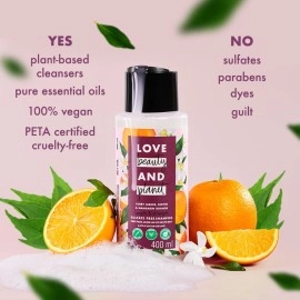 Love Beauty And Planet & Curry Leaves|| Biotin & Mandarin Paraben & Sulfate Free Shampoo for long & strong hair|| 200ml