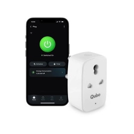 QUBO 16A Wifi + BT Smart Plug from Hero Group, Ene..