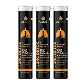 Auric Lung Detox Supplement With Natural Blend of ..