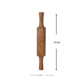 Jaipur Ace Indian Marble Chakla/Rolling Pin Board/Roti Maker/Chakla/Chapati Maker for Home & Kitchen | Finished Marble Roti Maker (10 Inch) (White chakla belan)