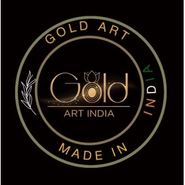 Gold Art India Peach Ivory Finish Ganesha Idol Car Dashboard Idol Home Decor Gifting Diwali Showpiece 3.5 Inches