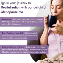 NAMHYA Good for Menopause Tea For Weight Management and Good Sleep | 100 Grams