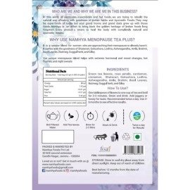 NAMHYA Good for Menopause Tea For Weight Management and Good Sleep | 100 Grams
