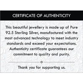 Parnika (Formerly MJ 925 Trendy Black Crystals Beads Nazariya Silver Bracelet in Pure 92.5 Sterling Silver | With Certificate of Authenticity | Gift For Girls n Women |, 6.5 inch + 0.5 inch, Sterling