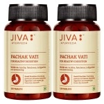 Jiva Pachak Vati | Helpful In Digestion |Goodness Of Babool, Ajwain, Amalaki & Lavang | For Men & Women 120 Tablet | (Pack of 2)