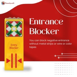 Remedywala Energized Vastu Entrance Blocker, Vastu Door Blocker,Vastu Entry Blocker for All Direction Entrance, Entrance Remedy (Entrance Blocker)