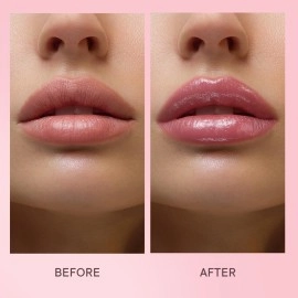 QUENCH BOTANICS Illuminating Tinted Lip Oil with Cherry Blossom & Patchouli Oil (Pink) | Korean Lip Balm for Plump, Glossy & Smooth Lips | Non-Sticky, Non-Greasy | Made in Korea (5ml)