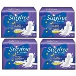 STAYFREE best Dry-Max All Night Ultra-Dry With Wings - XL (14 +14 +14 +14 Sanitary Pads) Sanitary Pad (Pack of 56)