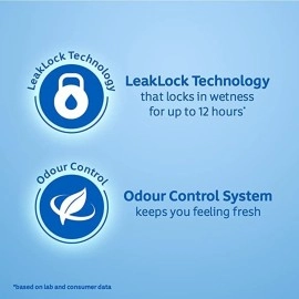 STAYFREE best Dry-Max All Night Ultra-Dry With Wings - XL (14 +14 +14 +14 Sanitary Pads) Sanitary Pad (Pack of 56)