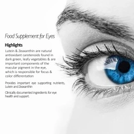 ANC Vision Eye Vitamins good for Eyes with Lutein & Zeaxanthin | Fights Low Eye Vision, Dry Eyes & Retina 90 Tablets