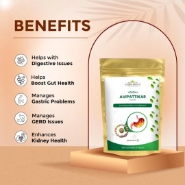 Vedikroots Avipattikar Powder/Churn - For Relief From Indigestion And Hyperacidity | 100% Natural Formulation | Mix Of Essential Nutrients(100 GM) (Pack of 2)