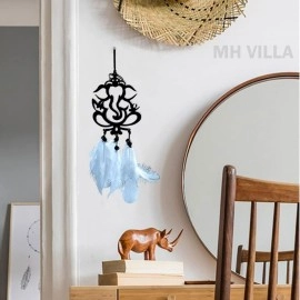 MH VILLA Ganesha car Hanging, Dream Catcher for car, Car Mirror Hanging Accessories Interior, Ganesha Hanging for car, Car Decoration Accessories - Ganesha-1pcs-DN-2