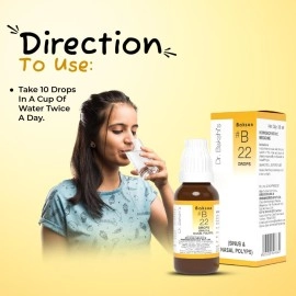 Dr. Bakshi\'s BAKSON\'S HOMOEOPATHY  B 22 Sinus Drops (30 ml)