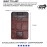 AL FASCINO Leather Credit Card Holder Leather Wallet for Men Slim Minimalist Front Pocket Slim Wallet, Brown, S, Casual