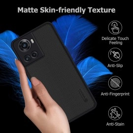 VIDO Super Frosted Raised Camera Protect Soft Back Case Cover for OnePlus 10R