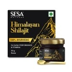 Sesa Himalyan Shilajit Resin I 100% Ayurvedic | helps boosting Strength & endurance I helps Boost Immunity 20g
