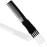 VEGA PROFESSIONAL Fork Comb (Carbon Anti-Static Black Line Hair Comb), (VPVCC-12)