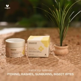 MAATE Ayurvedic Healing Balm (50 gm) | Instantly Relieves Itching, Rashes, Sunburns, Insect Bites | Enriched with Tasmanian Pepper berry, Baobab Oil & Calendula | Non-Irritant And 100% Safe